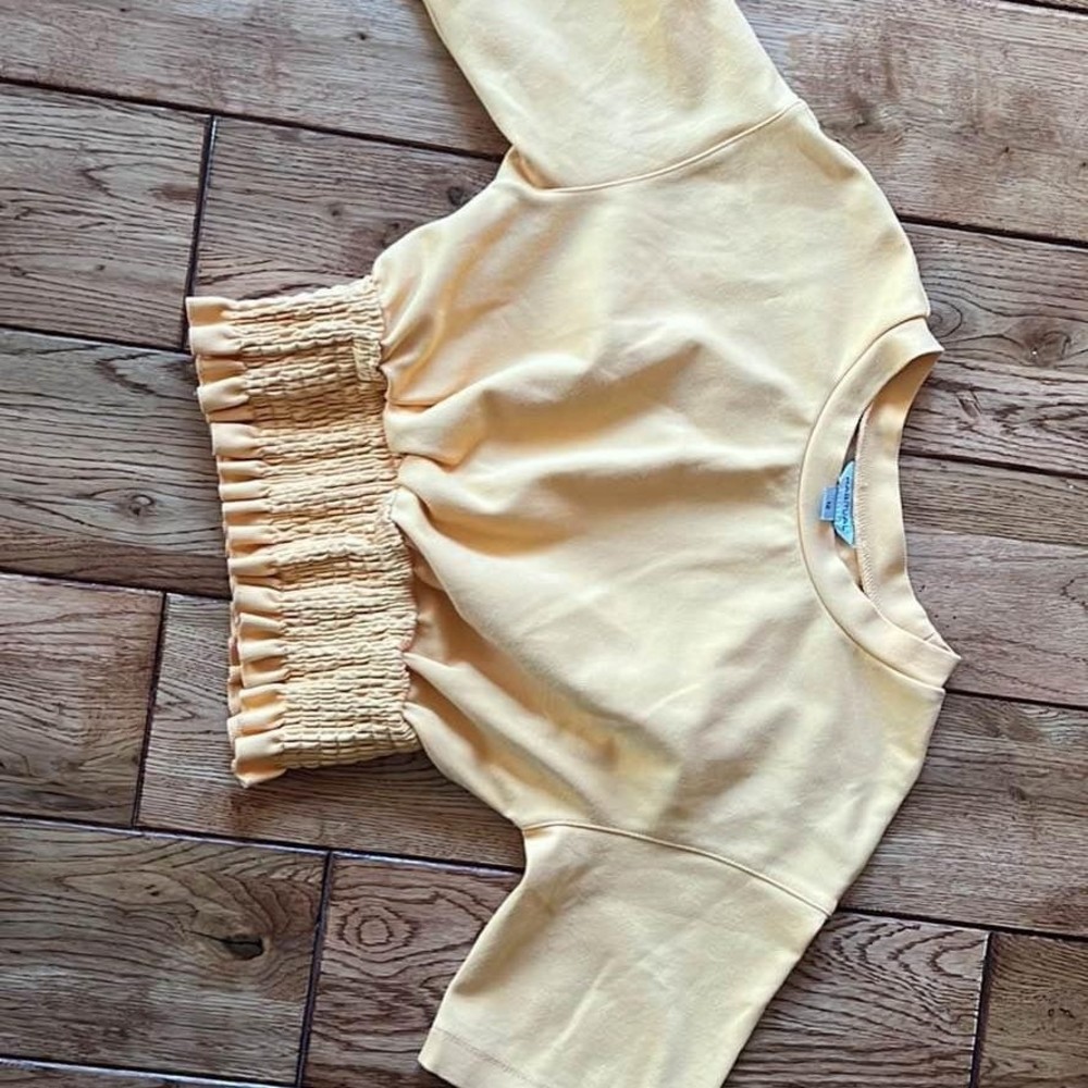 Habitual Girl Yellow Shirt